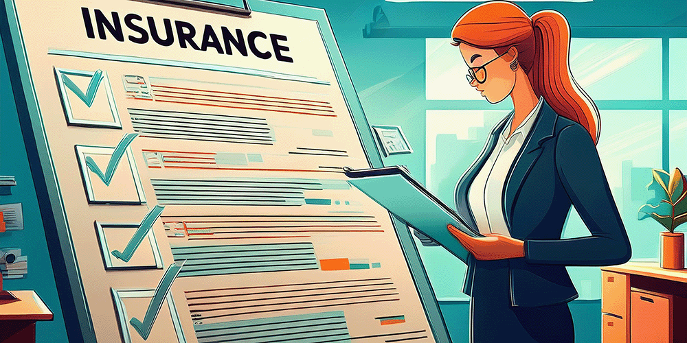 office-worker-with-insurance-checklist